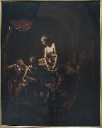 Academy by Lamplight Joseph Wright